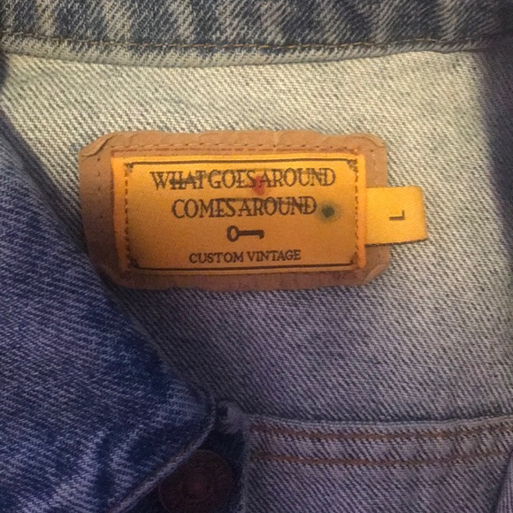 Levi’s Custom Vintage Denim Vest - Picture 2 of 3